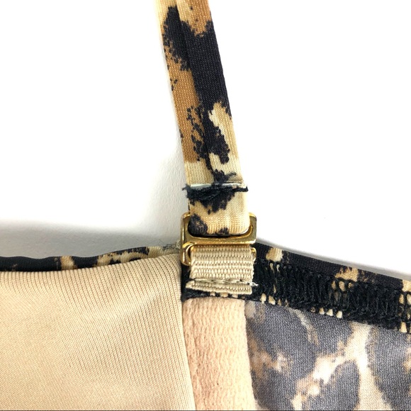 Victoria’s Secret Forever Sexy Leopard Ring Bandeu Top & Low Rise Bottom Bikini - Picture 12 of 13